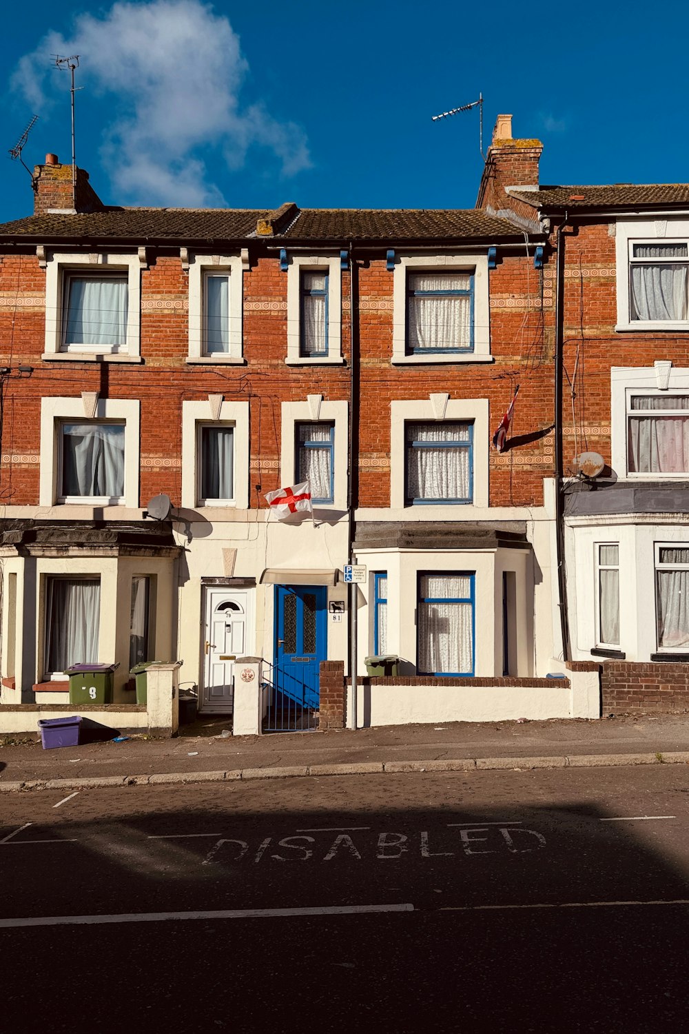 A row of terraced houses